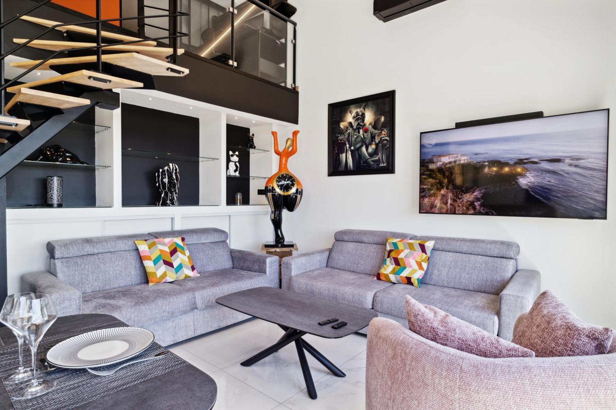 Duplex Villa Les Pins 89M2 Et Terrasse 30M2 Antibes Bagian luar foto