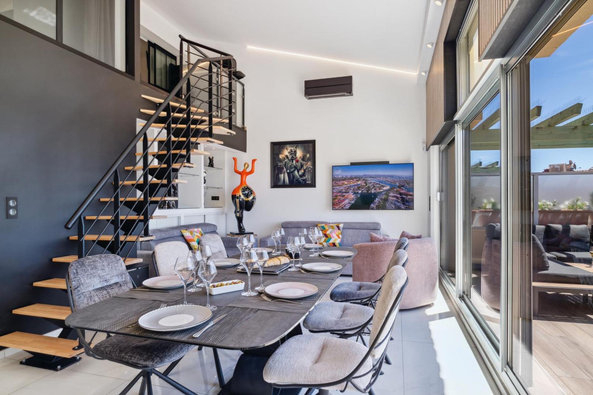 Duplex Villa Les Pins 89M2 Et Terrasse 30M2 Antibes Bagian luar foto