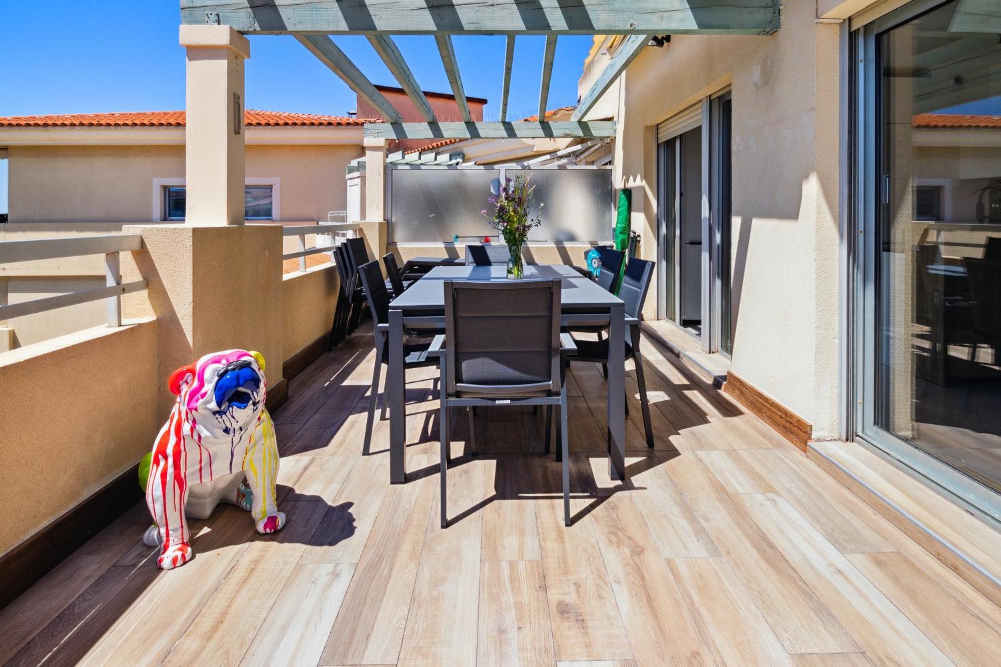 Duplex Villa Les Pins 89M2 Et Terrasse 30M2 Antibes Bagian luar foto