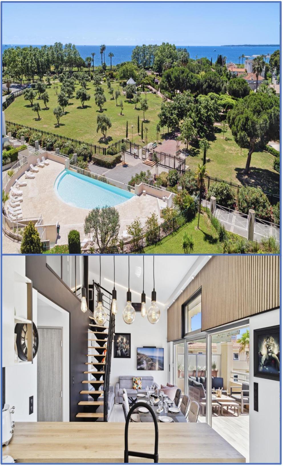 Duplex Villa Les Pins 89M2 Et Terrasse 30M2 Antibes Bagian luar foto